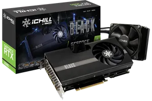 INNO3D GEFORCE RTX 3080 12GB ICHILL BLACK LHR